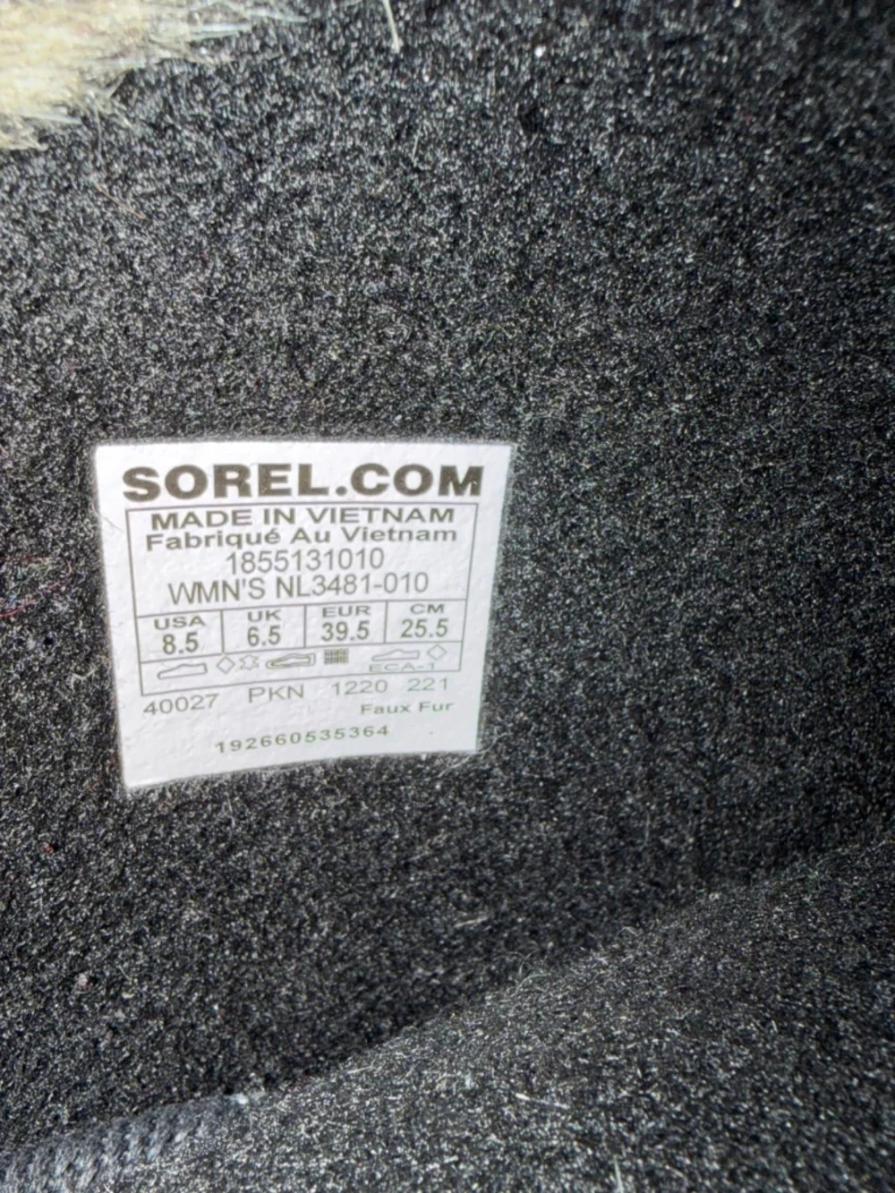 Sorel Women's Joan of Arctic Waterproof Insulated Fur Trim Snow Boots Black 8.5